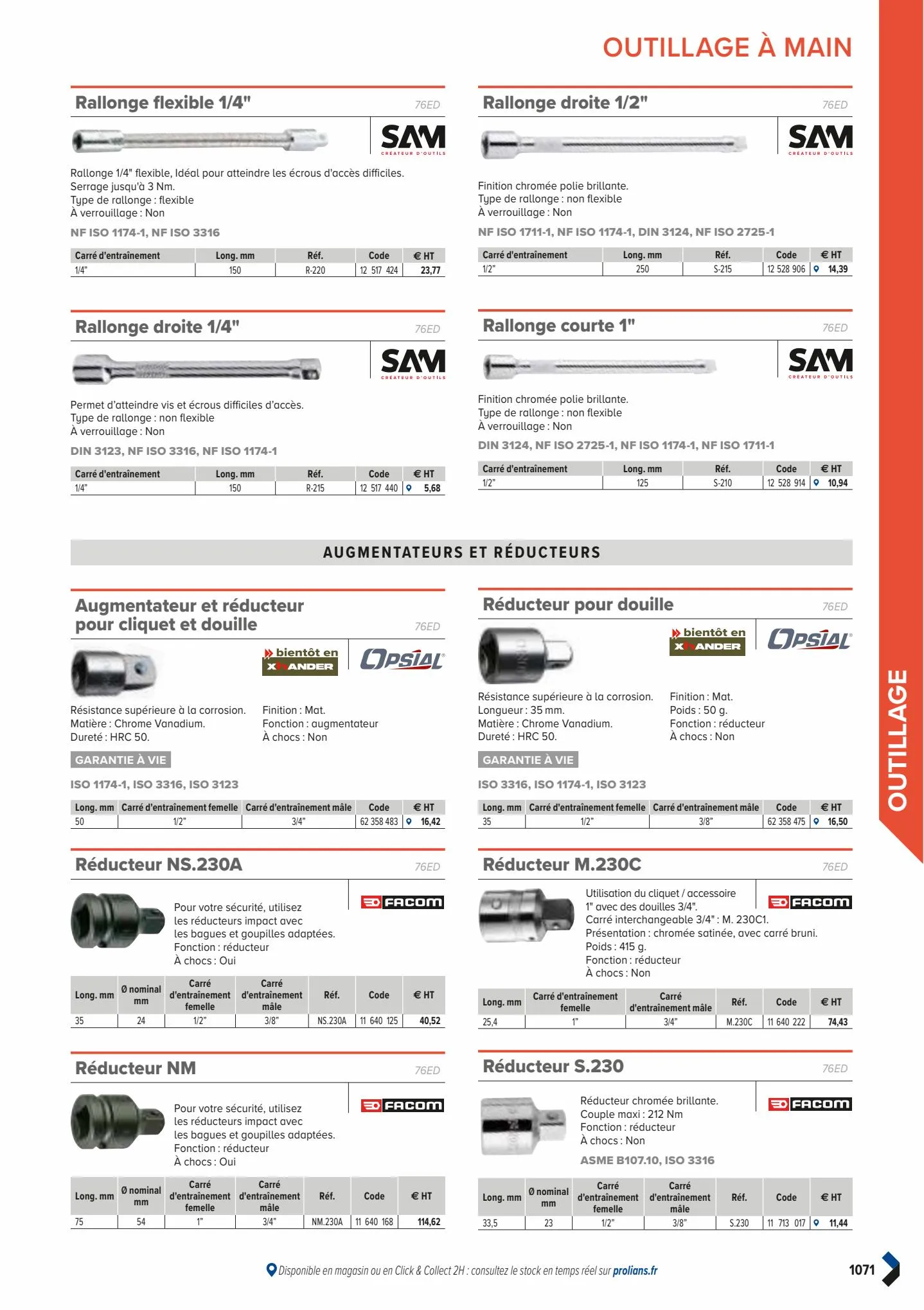 Catalogue Catalogue Prolians, page 01073