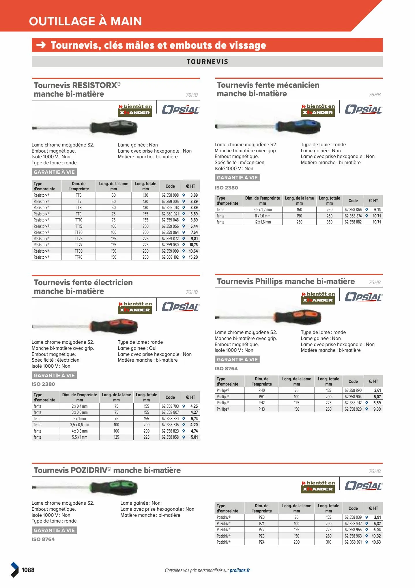 Catalogue Catalogue Prolians, page 01090