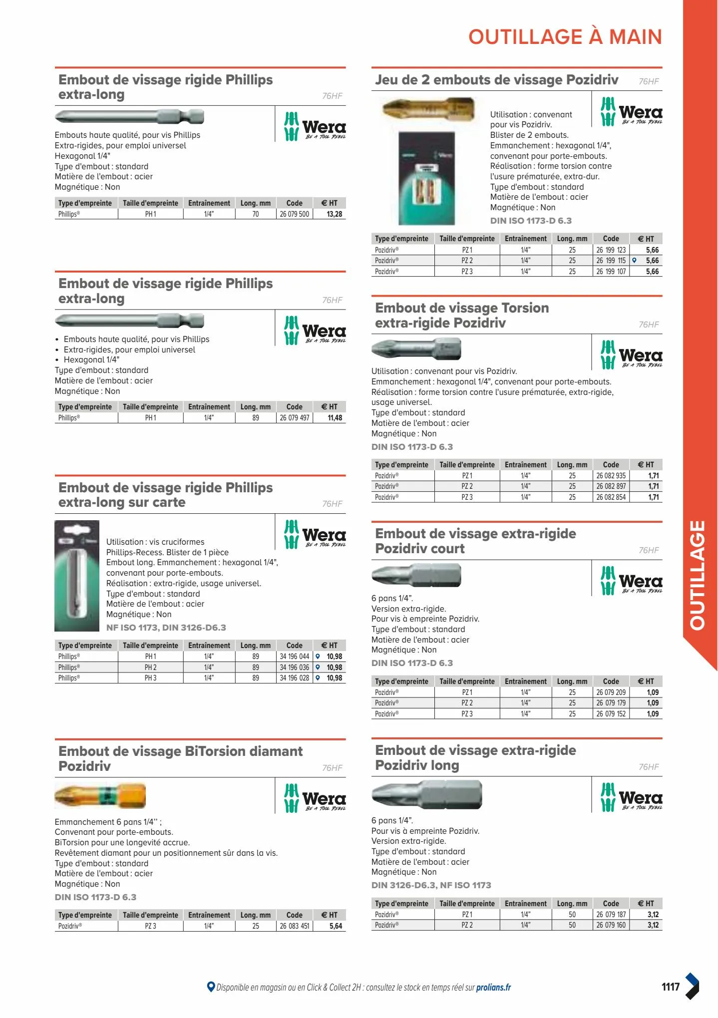 Catalogue Catalogue Prolians, page 01119