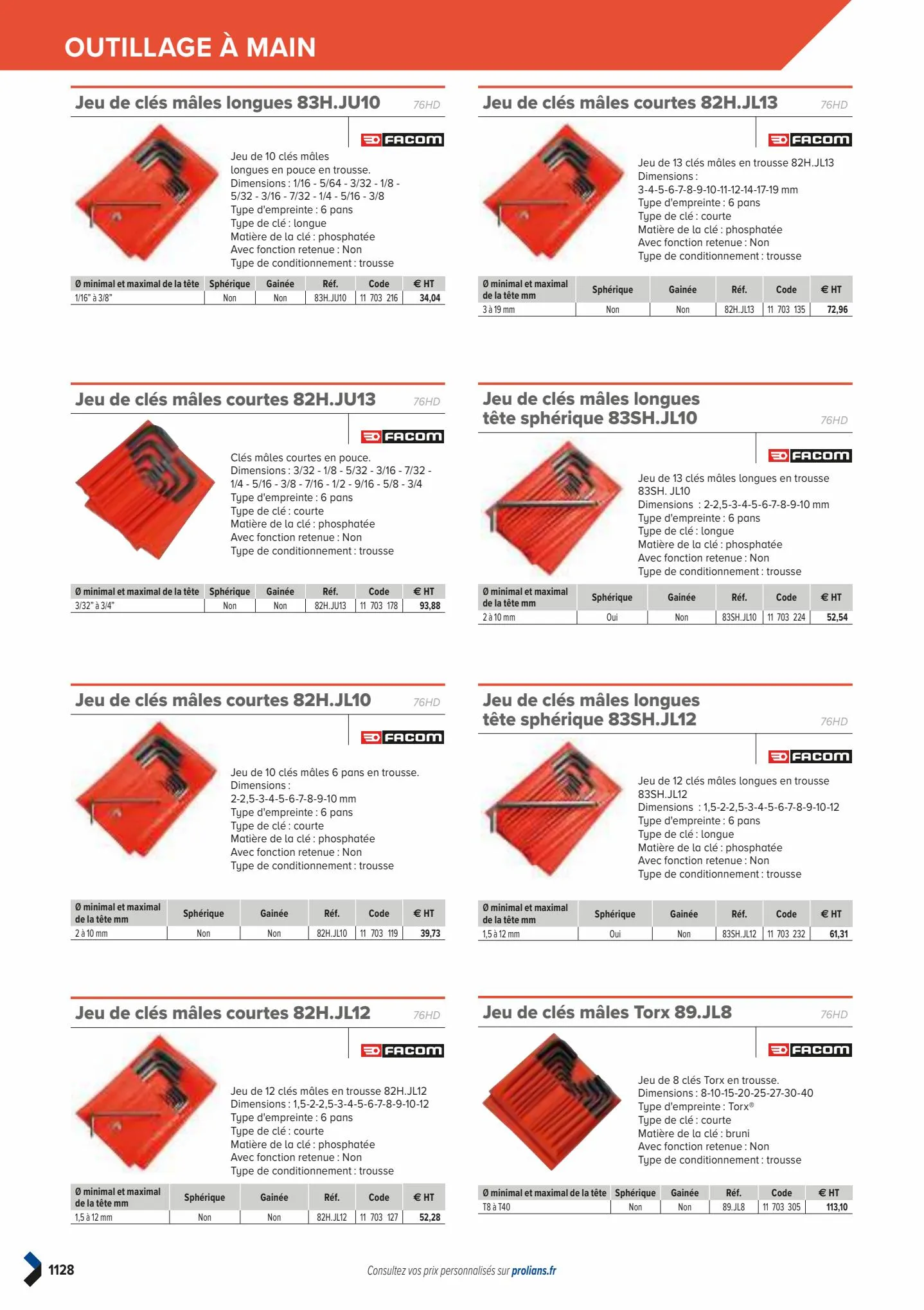 Catalogue Catalogue Prolians, page 01130