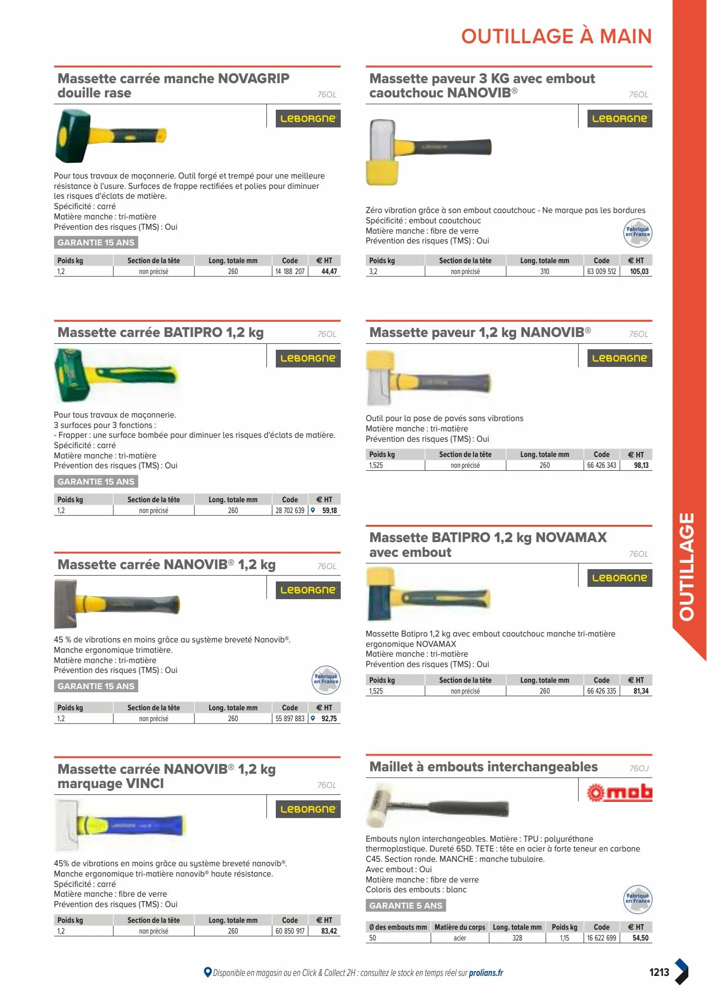 Catalogue Catalogue Prolians, page 01215