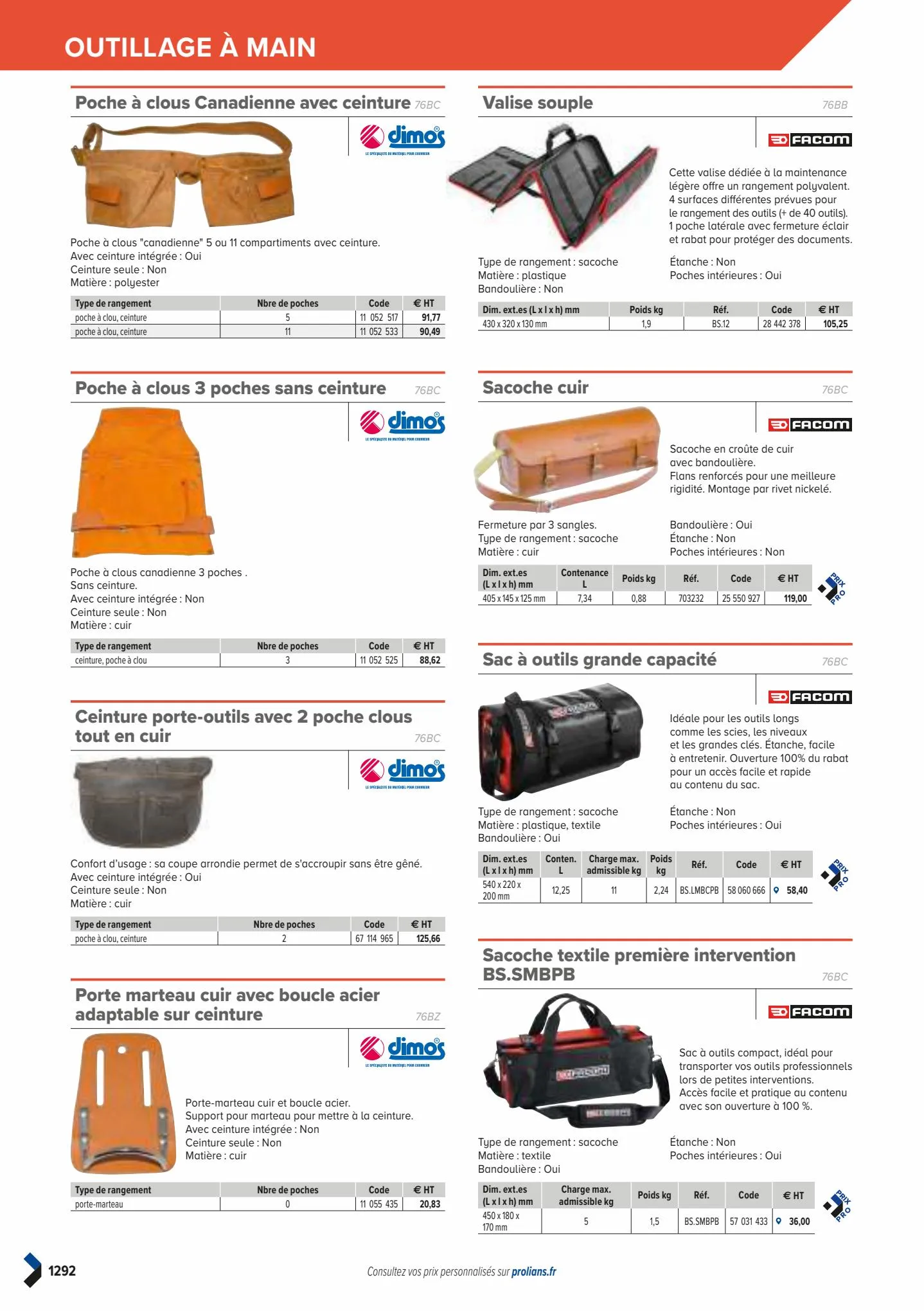 Catalogue Catalogue Prolians, page 01294