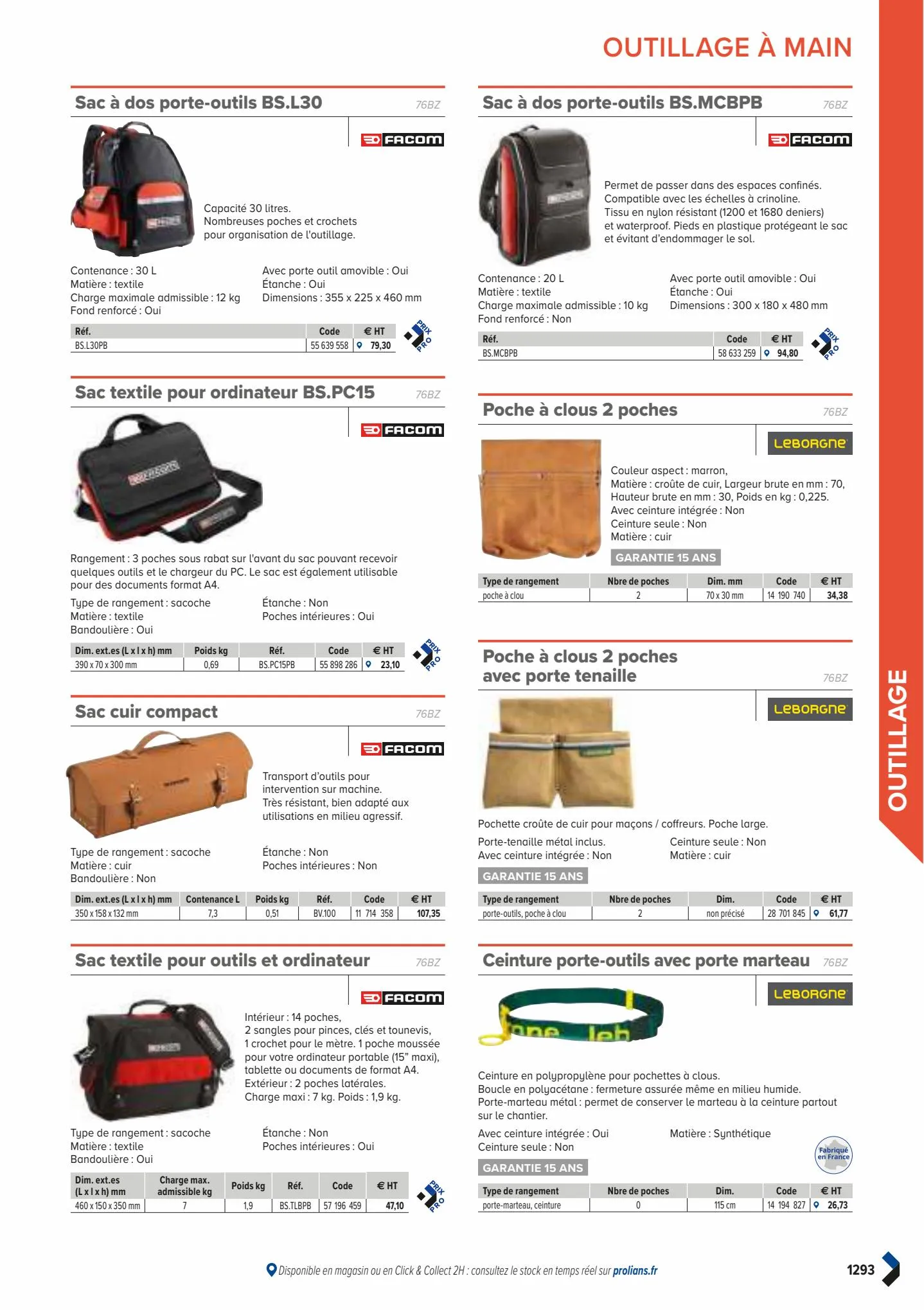 Catalogue Catalogue Prolians, page 01295