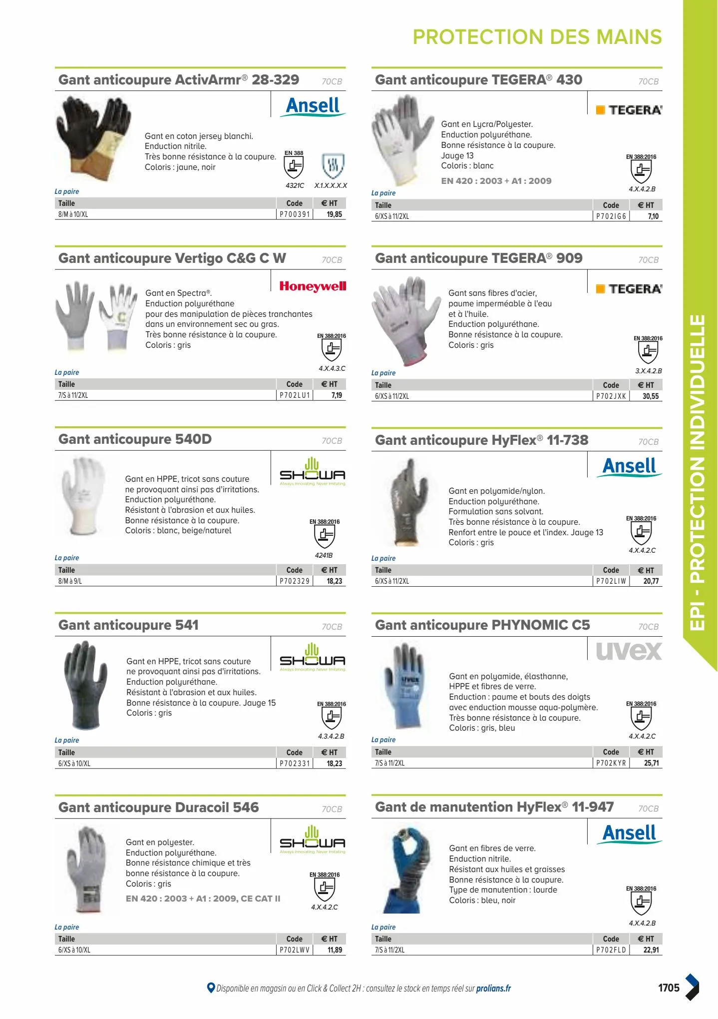 Catalogue Catalogue Prolians, page 01707