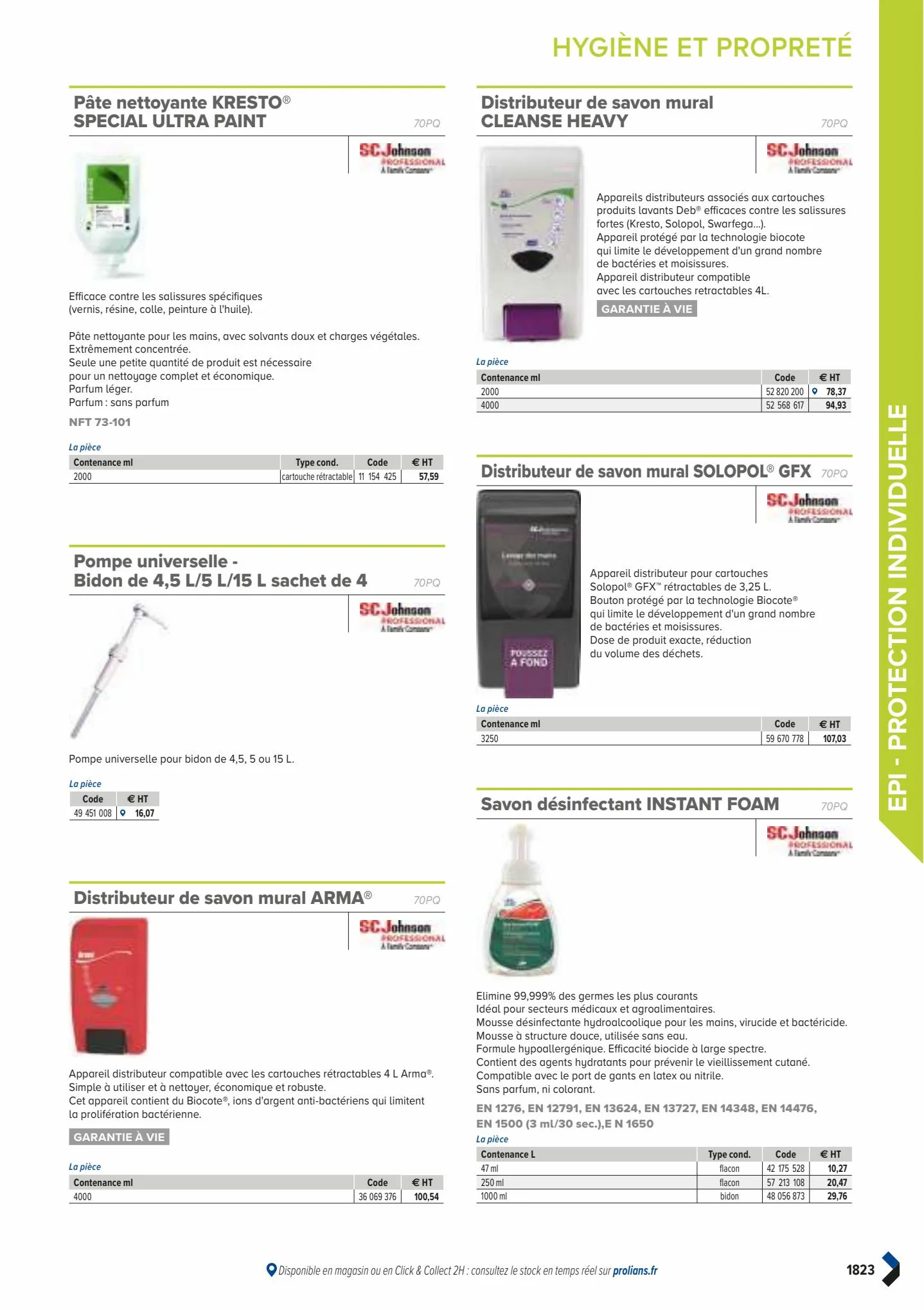 Catalogue Catalogue Prolians, page 01825