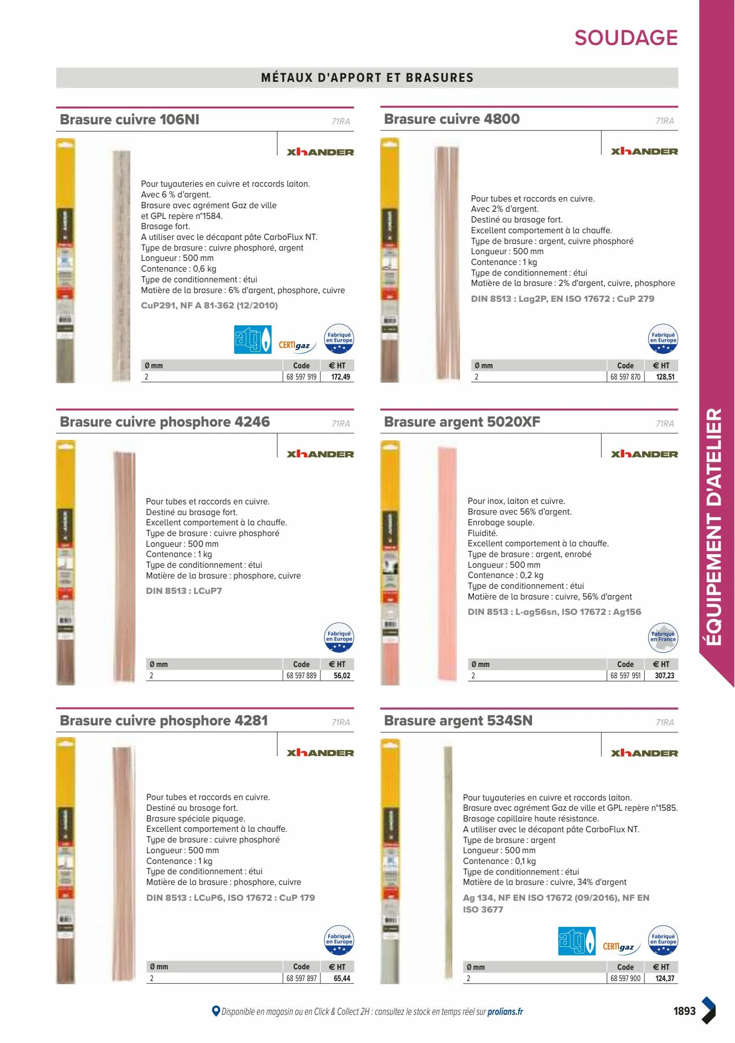 Catalogue Catalogue Prolians, page 01895