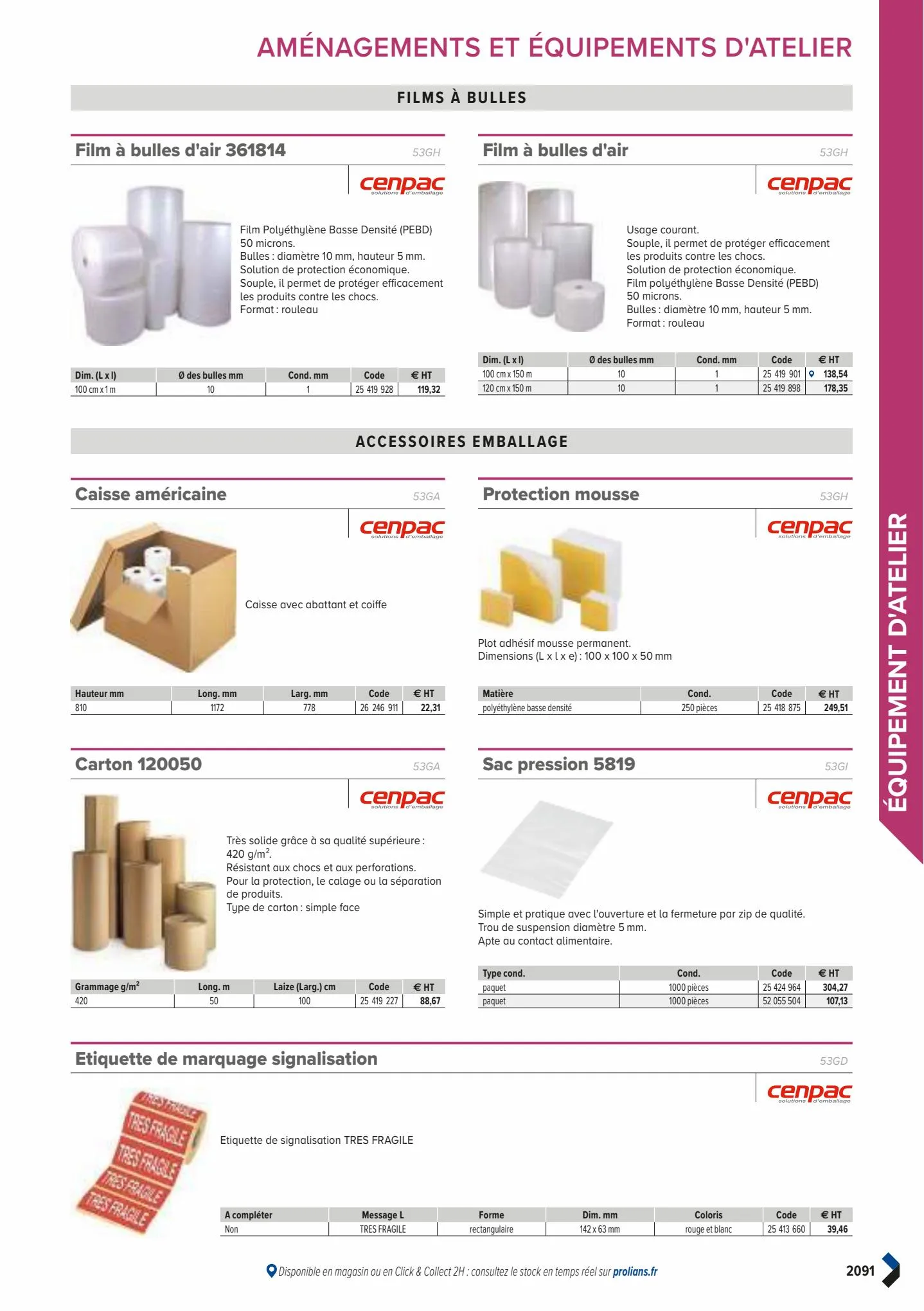 Catalogue Catalogue Prolians, page 02093