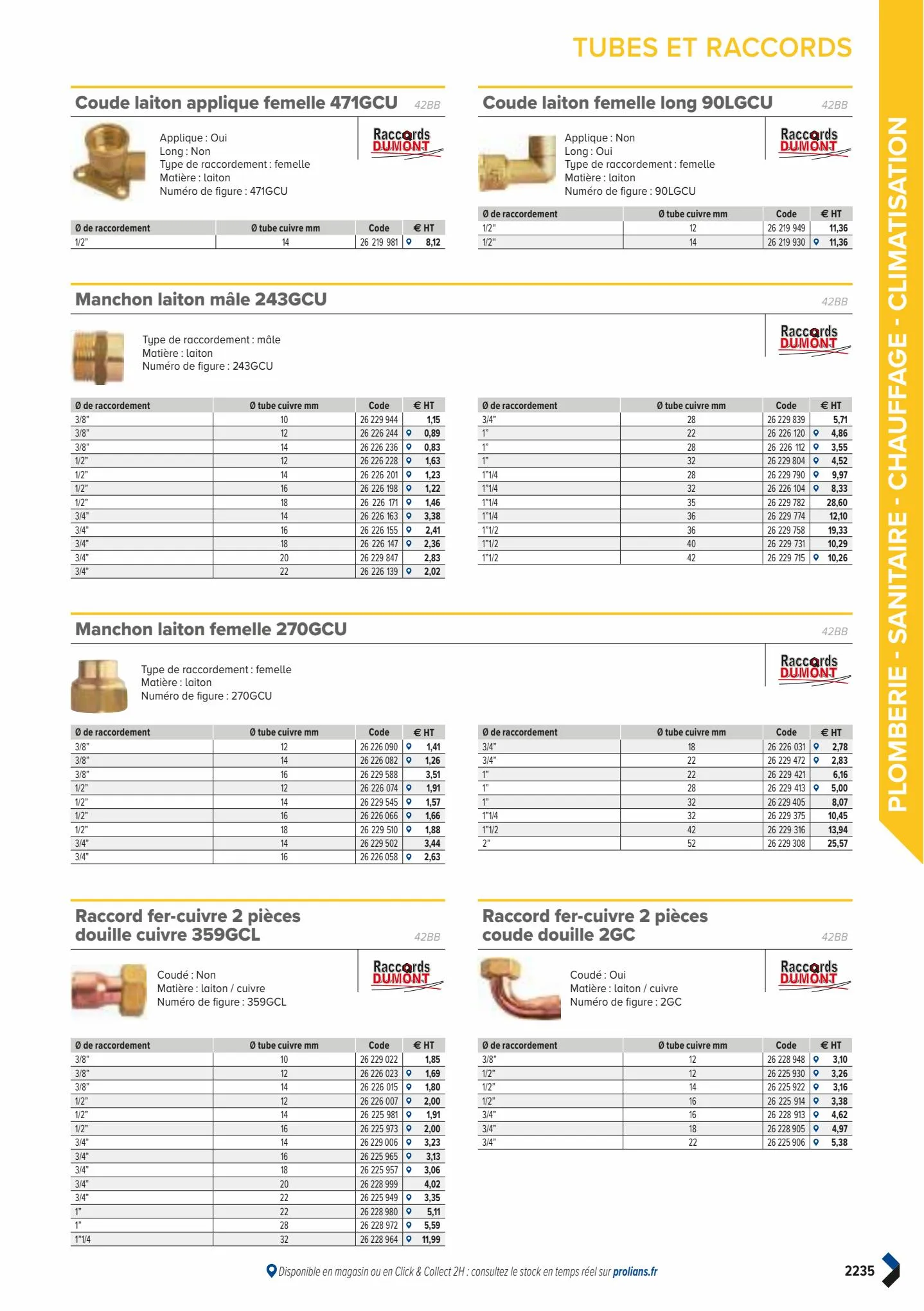 Catalogue Catalogue Prolians, page 02237