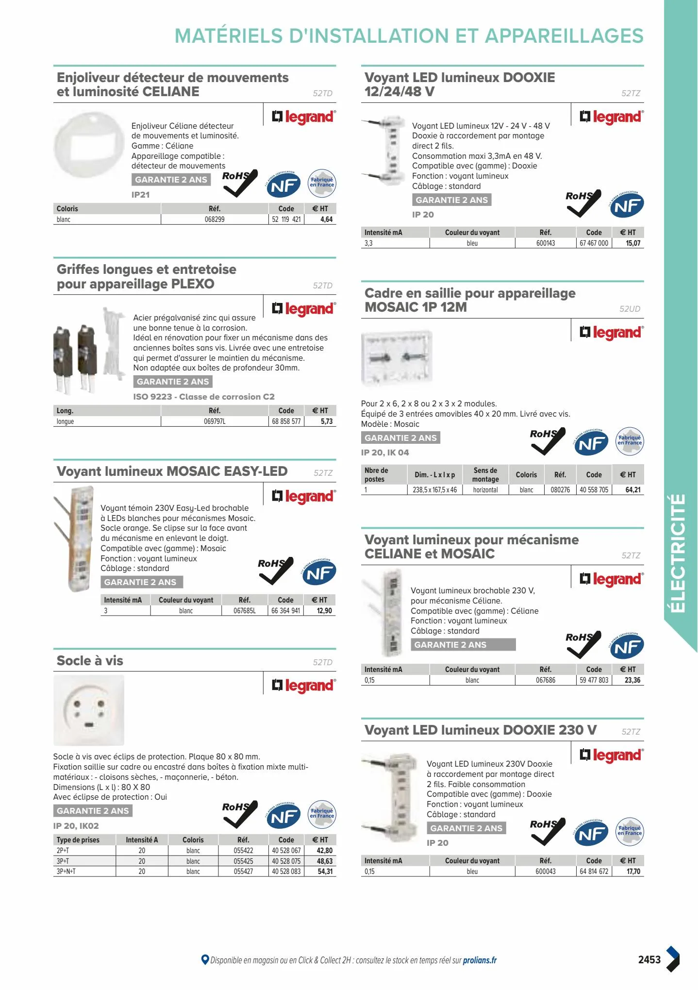 Catalogue Catalogue Prolians, page 02455