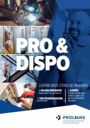 Promos de Services | Catalogue Prolians sur Prolians | 21/04/2023 - 31/12/2023