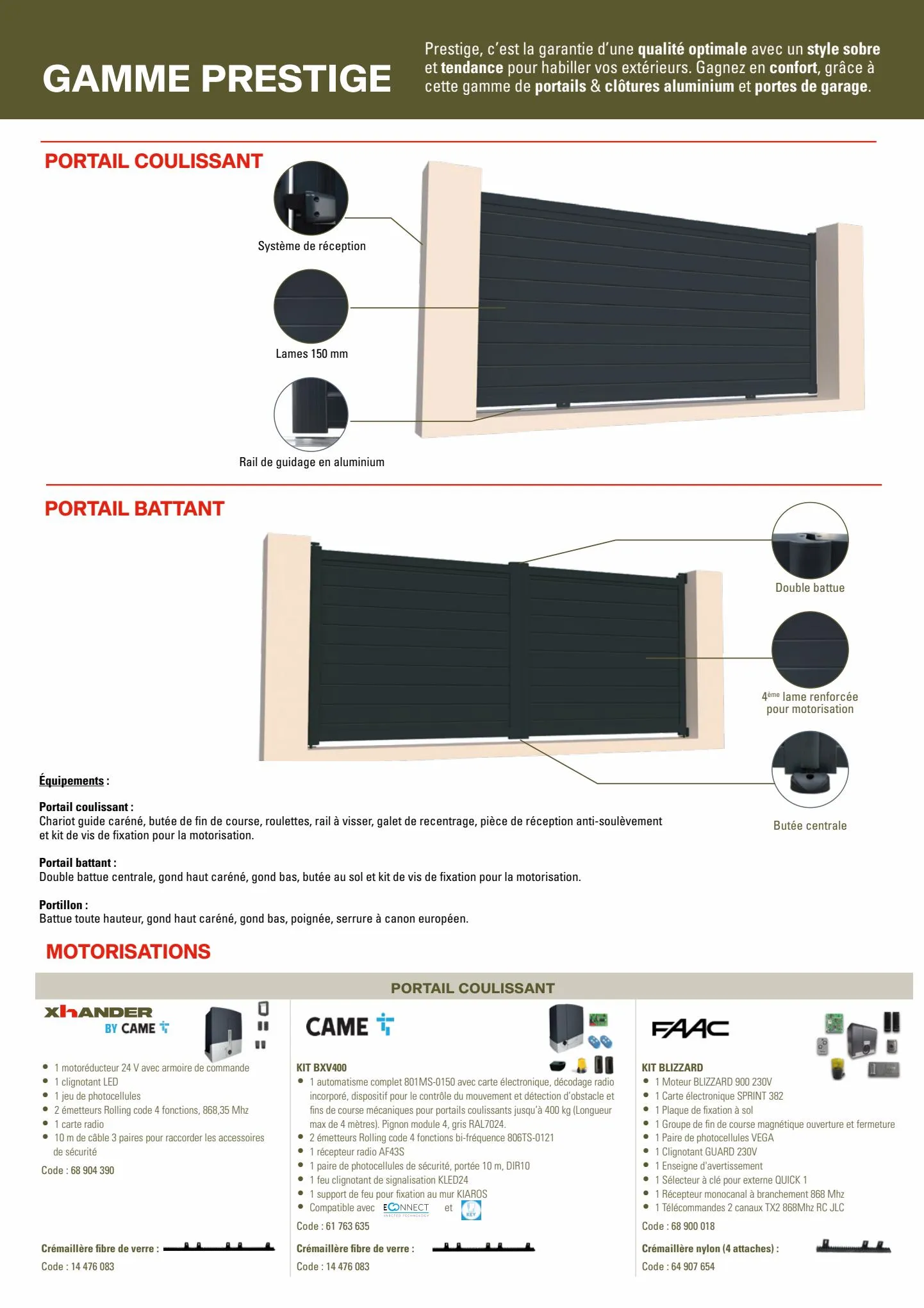 Catalogue Gamme Prestige, page 00004