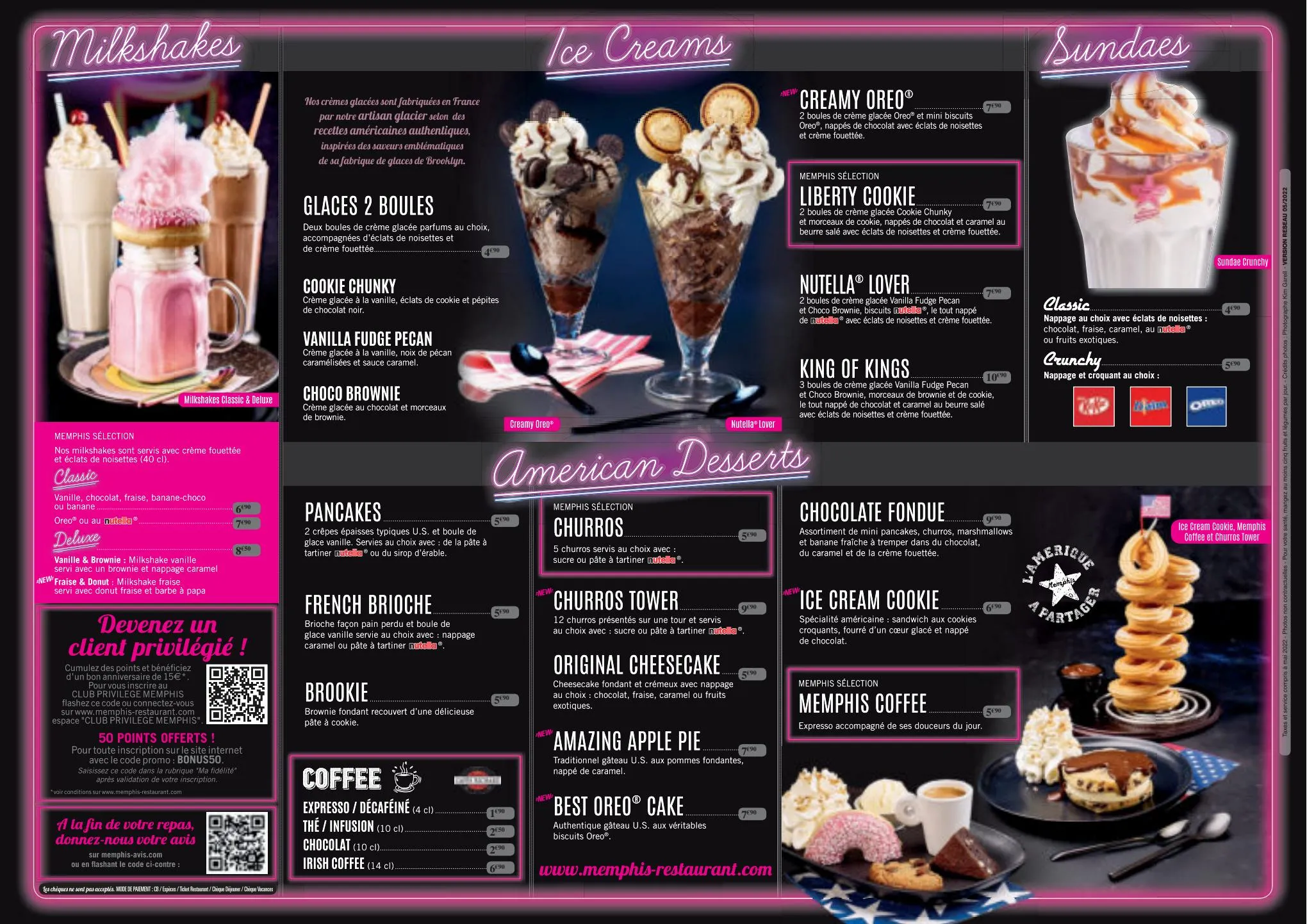 Catalogue American dessert, page 00001