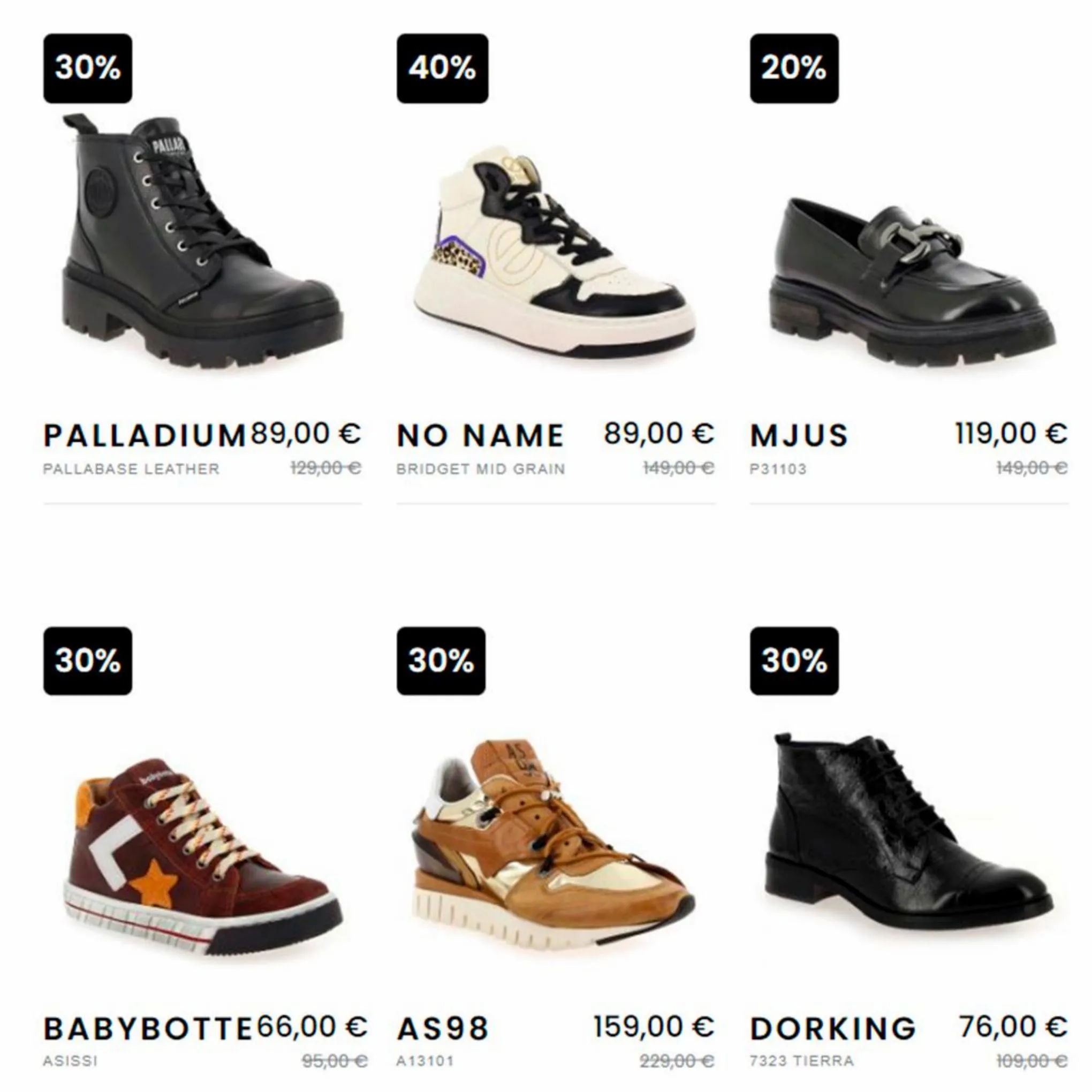 Catalogue Des chaussures à très bas prix, page 00008