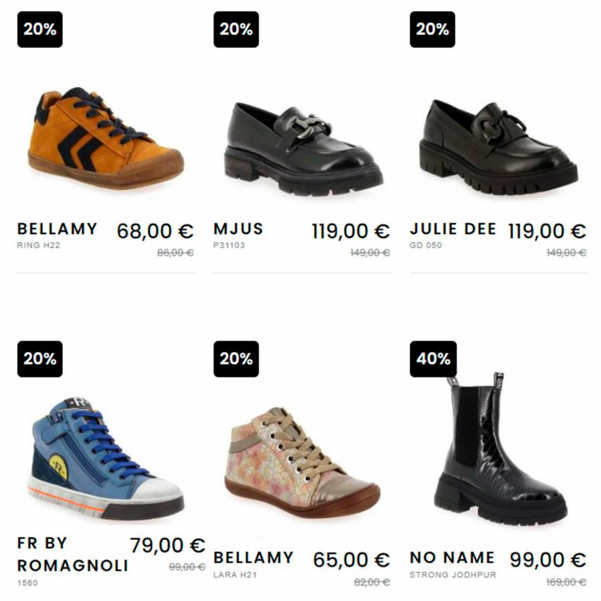 Catalogue Chaussures à bas prix, page 00012