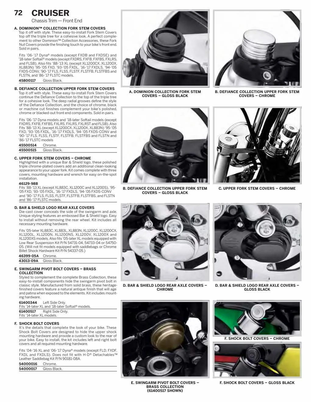Catalogue Harley davidson 2022, page 00074