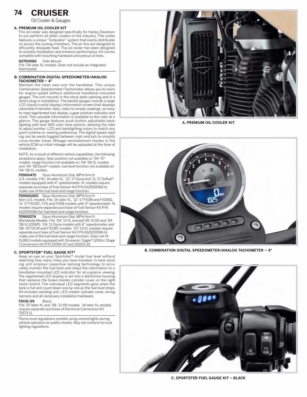 Catalogue Harley davidson 2022, page 00076