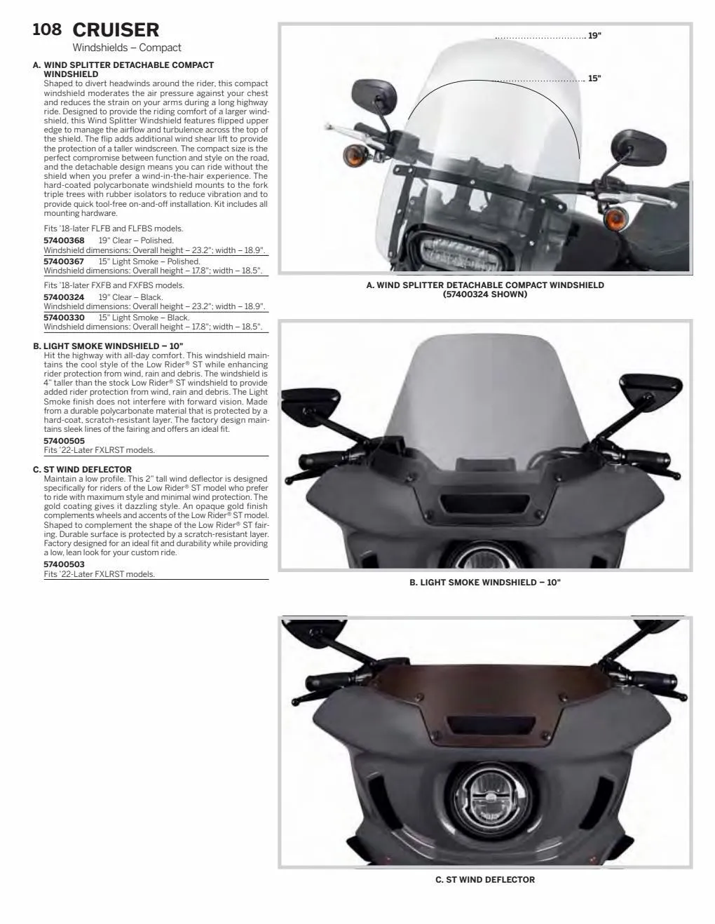 Catalogue Harley davidson 2022, page 00110