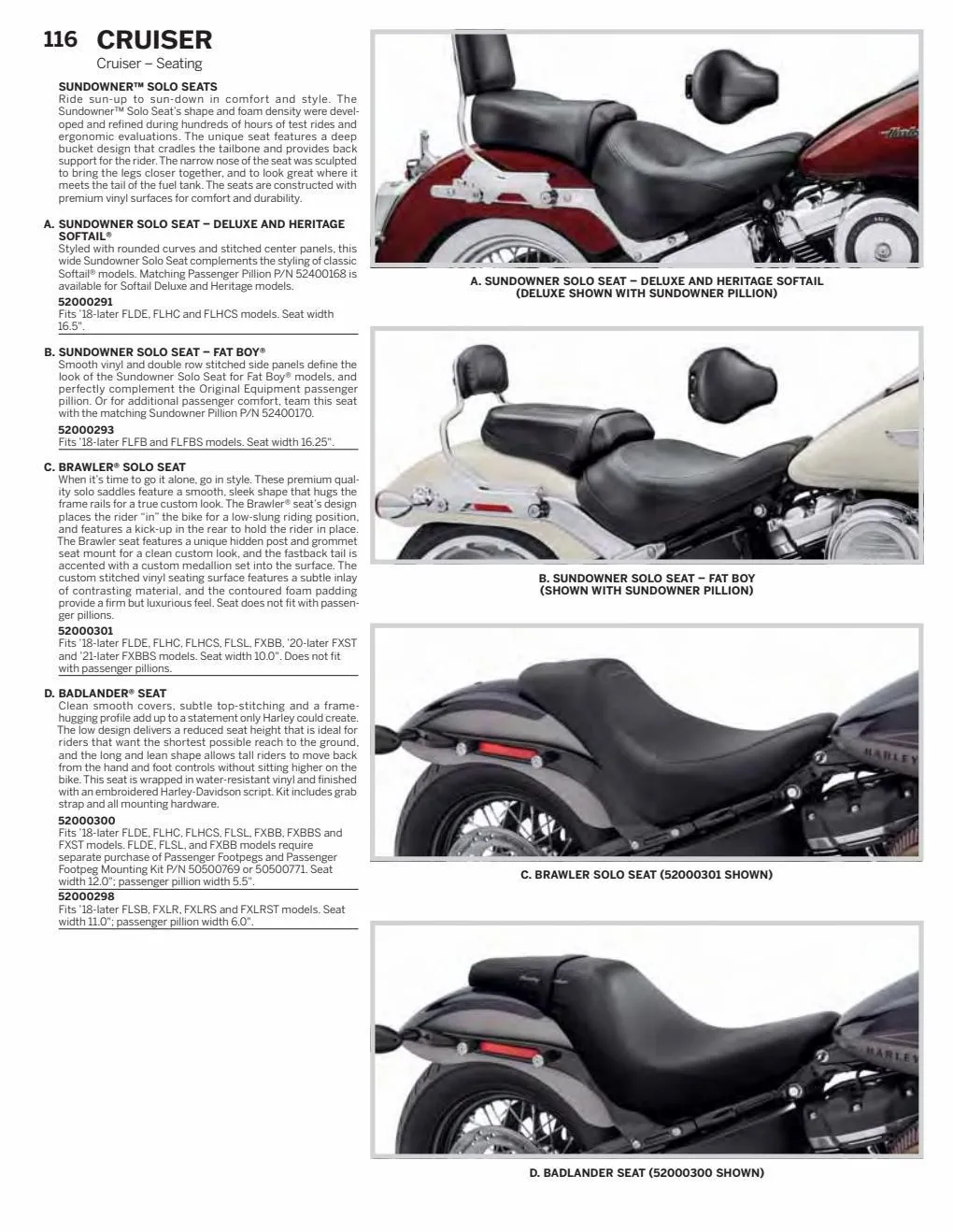 Catalogue Harley davidson 2022, page 00118
