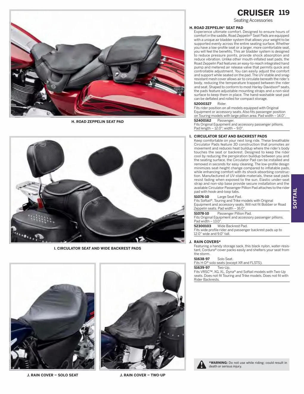 Catalogue Harley davidson 2022, page 00121