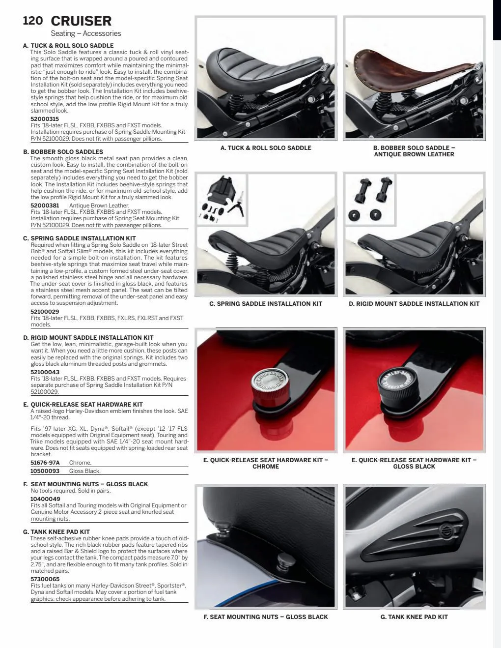Catalogue Harley davidson 2022, page 00122