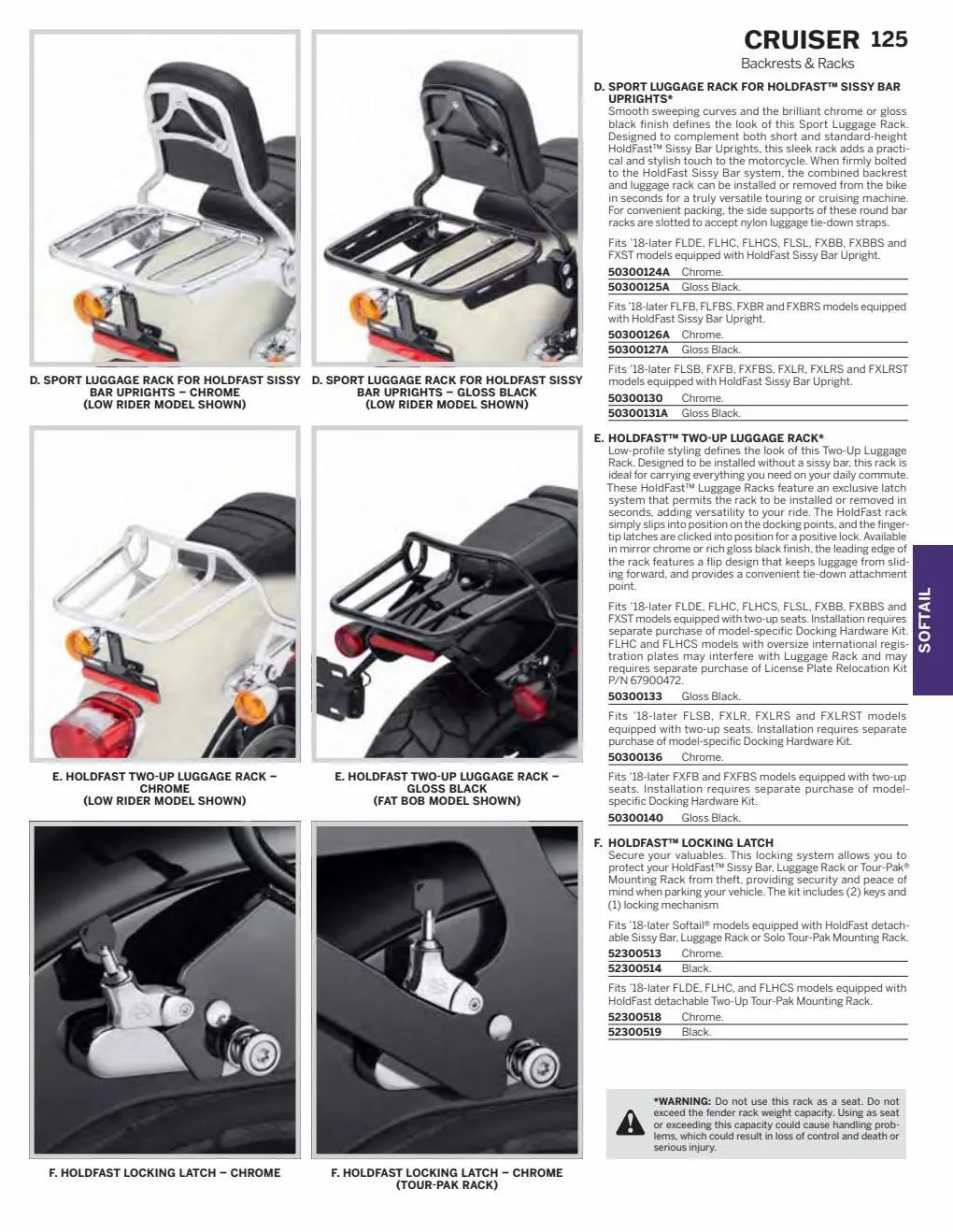 Catalogue Harley davidson 2022, page 00127