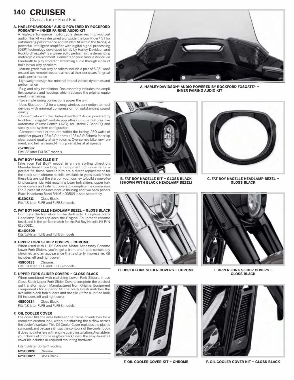 Catalogue Harley davidson 2022, page 00142