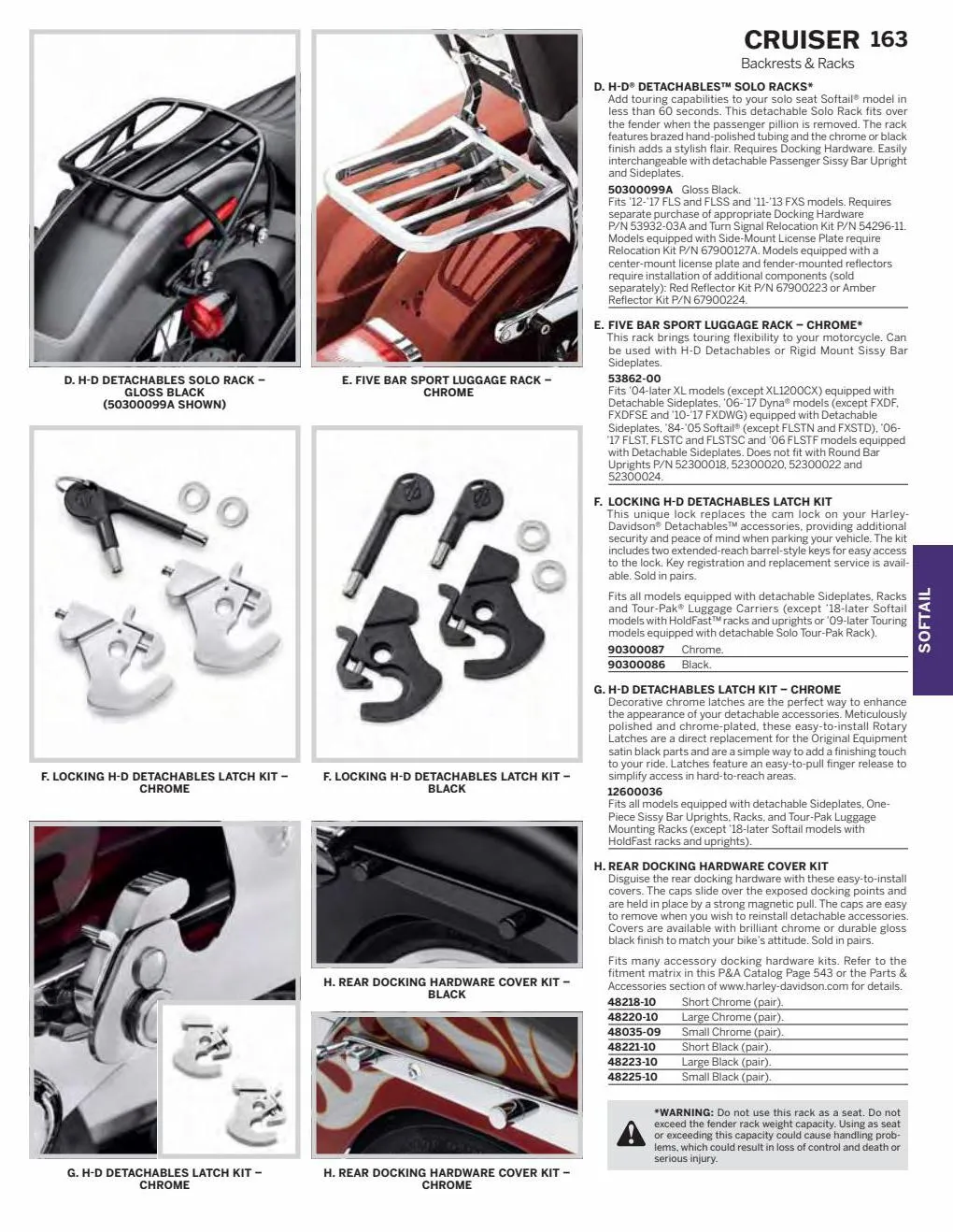 Catalogue Harley davidson 2022, page 00165