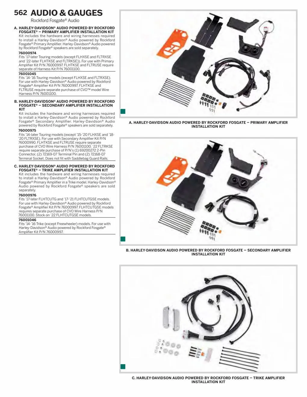 Catalogue Harley davidson 2022, page 00604