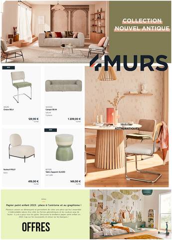 Catalogue 4 Murs | Promo 4 Murs | 20/03/2023 - 19/04/2023