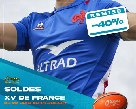 Catalogue Ô Rugby | Remise -40% | 23/06/2022 - 19/07/2022