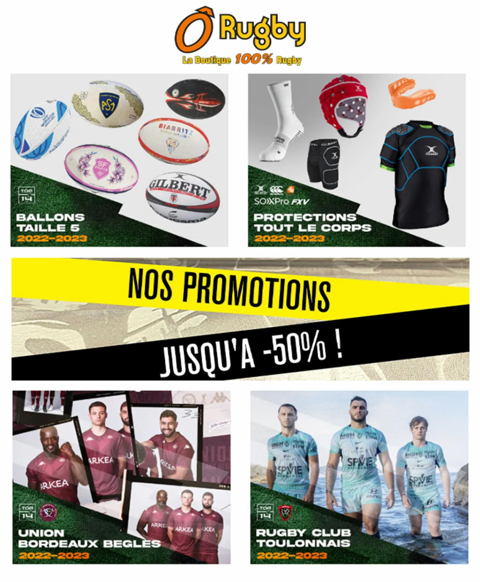 Catalogue Ô Rugby Promos!, page 00001
