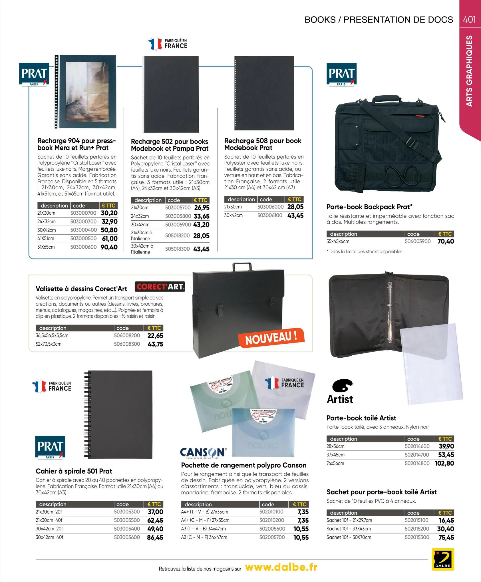 Catalogue Catalogue Dalbe, page 00403
