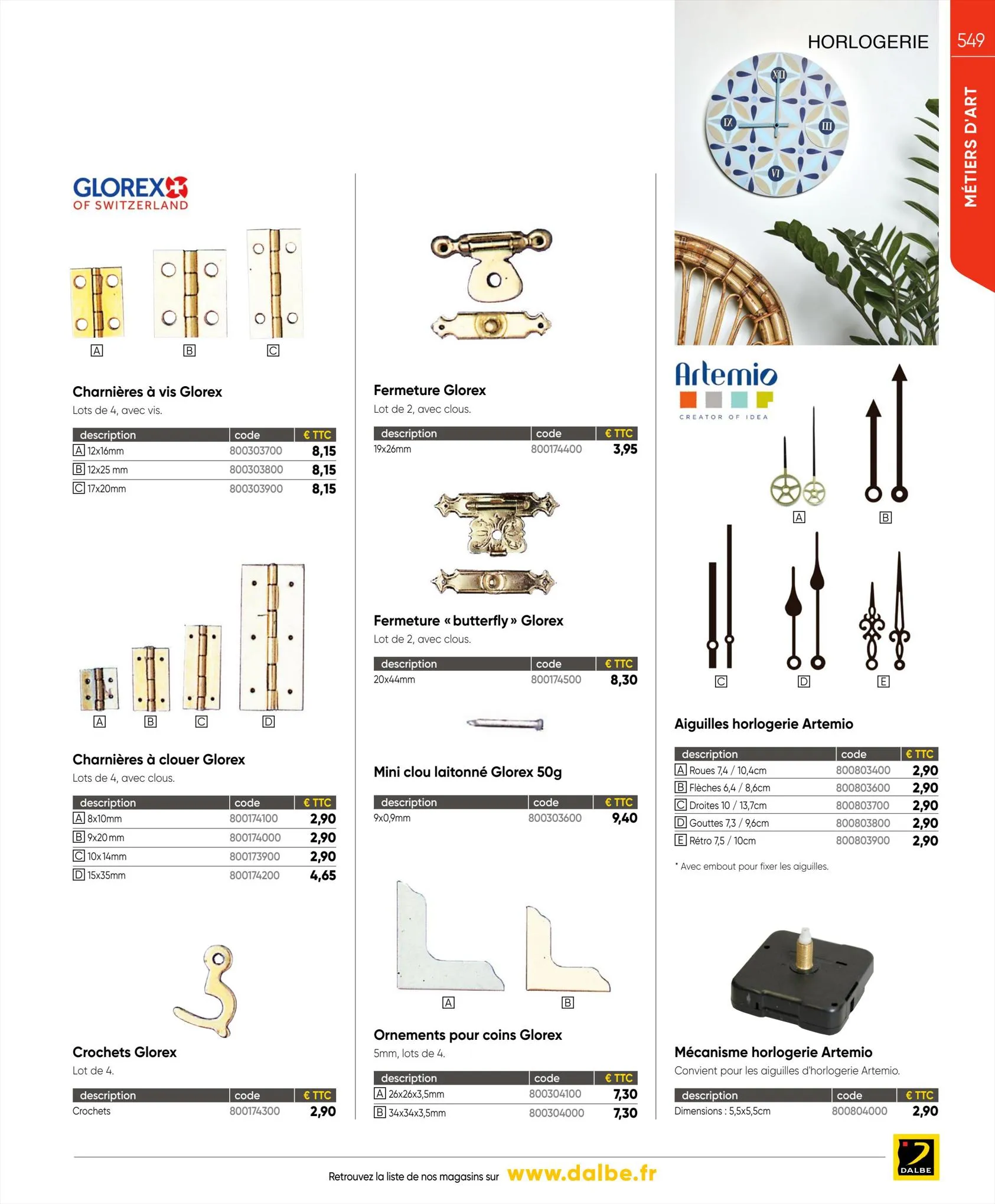 Catalogue Catalogue Dalbe, page 00551
