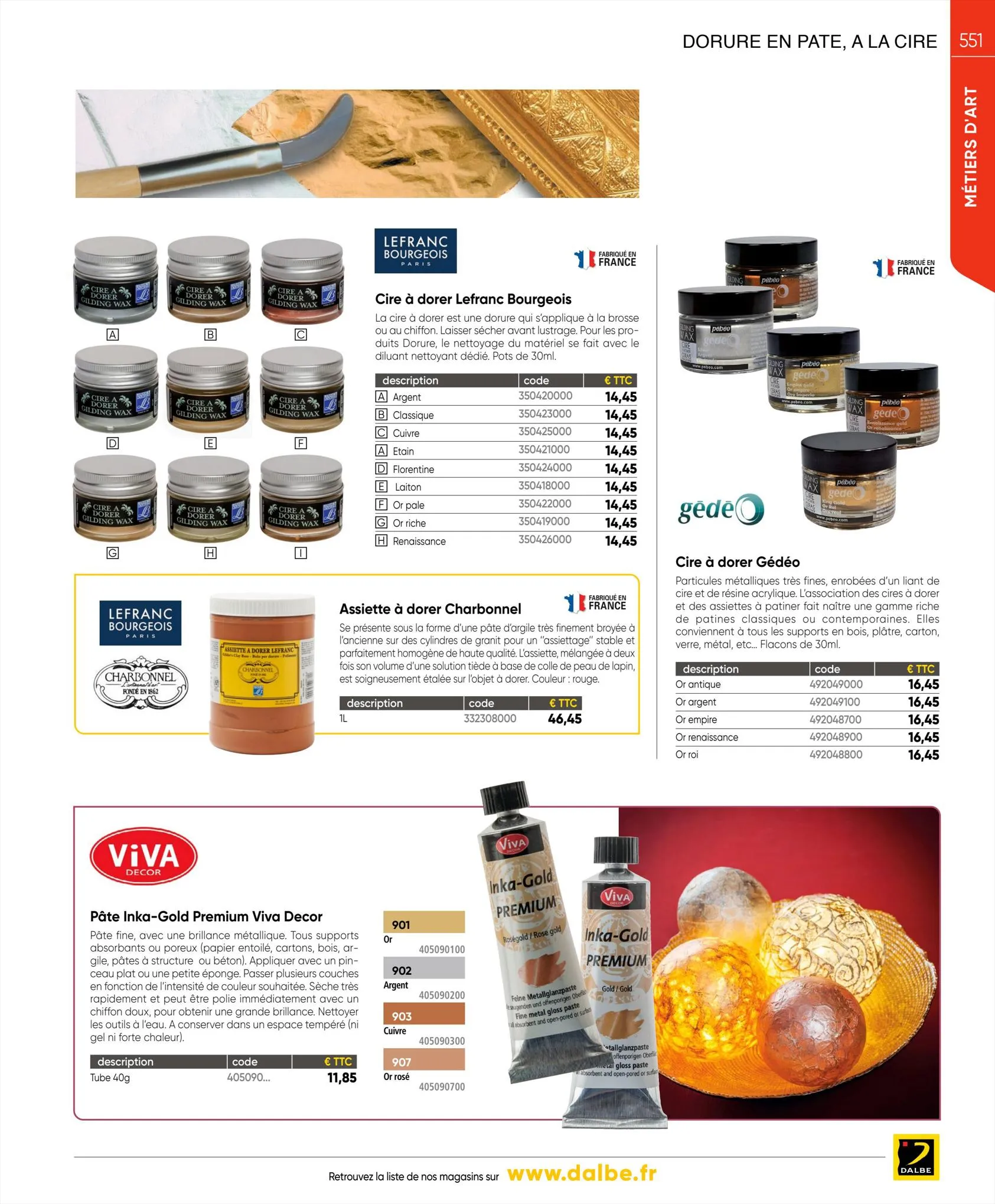 Catalogue Catalogue Dalbe, page 00553
