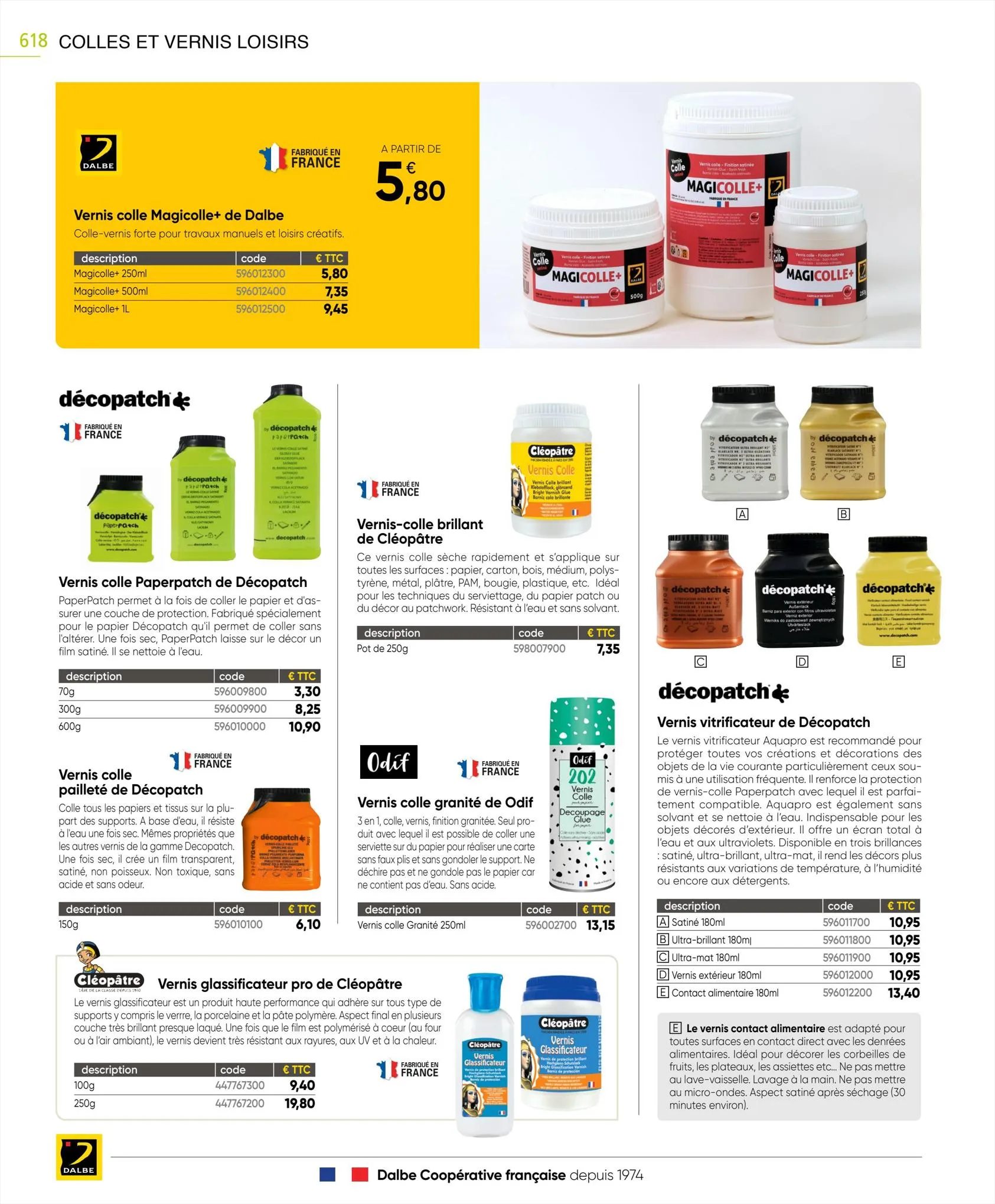 Catalogue Catalogue Dalbe, page 00620