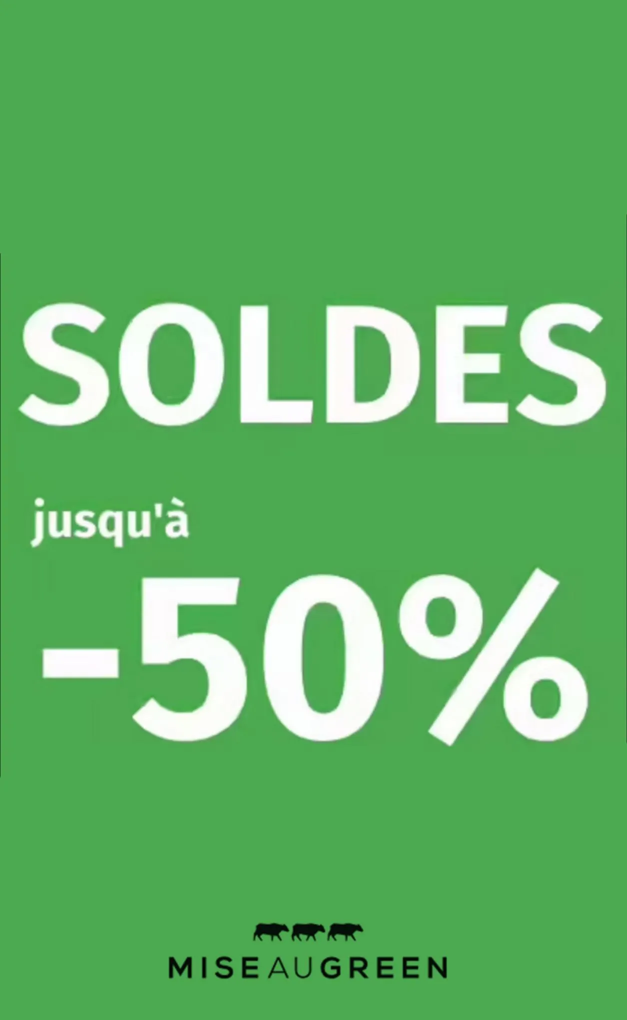 Catalogue JUSQU’À -50% Mise au Green, page 00001
