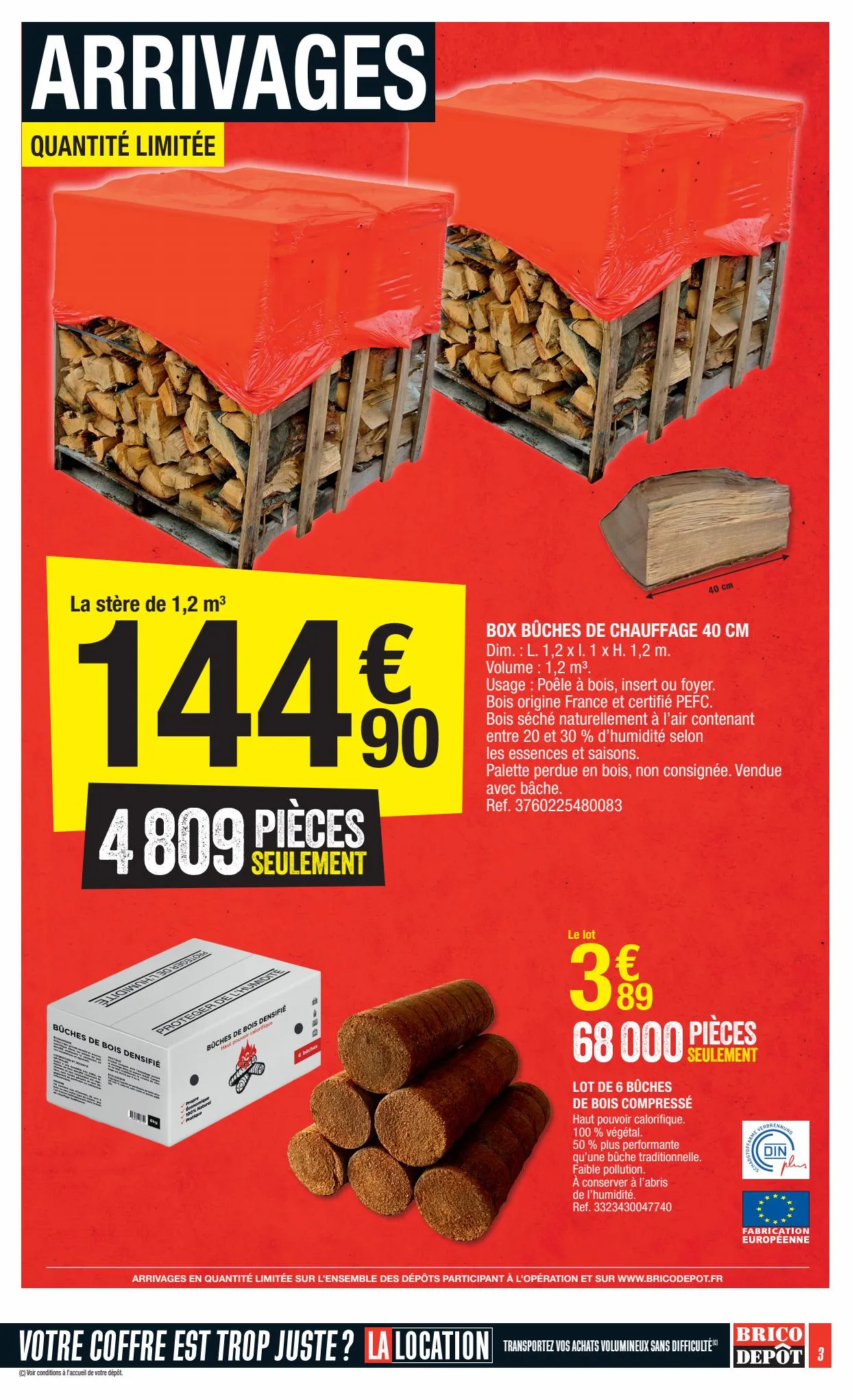 Catalogue Gros volumes et petits prix., page 00003