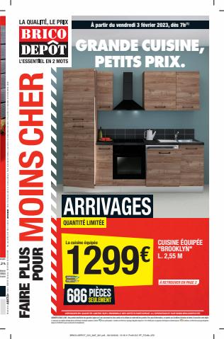 Catalogue Brico Dépôt à Lyon | Grande cuisine, petits prix | 02/02/2023 - 23/02/2023