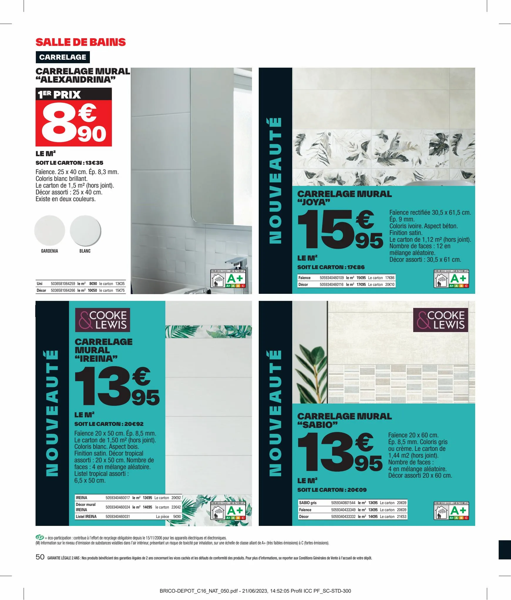 Catalogue Rénovation d'intérieur, page 00050
