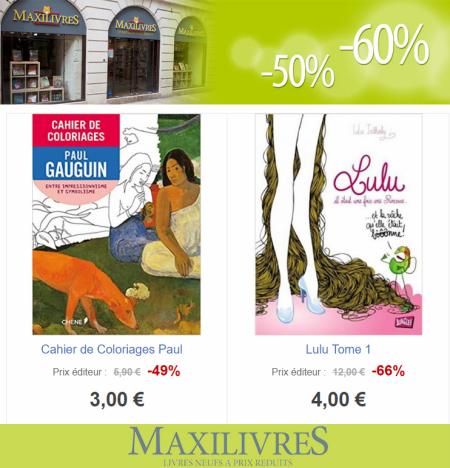 Maxilivres Promotions