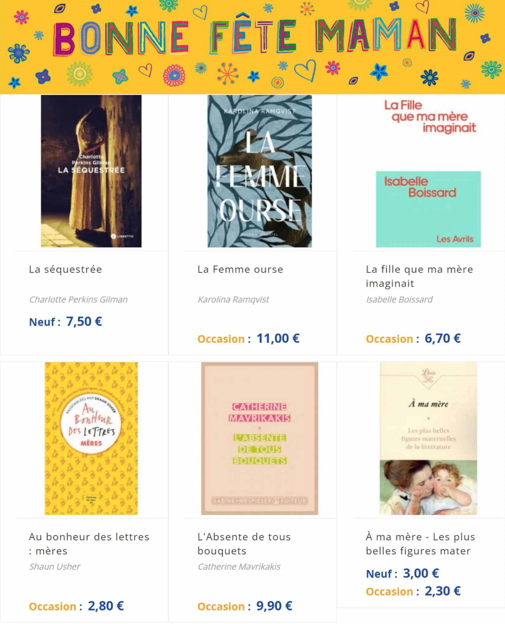 Catalogue Fête des mères - Idées cadeaux, page 00005