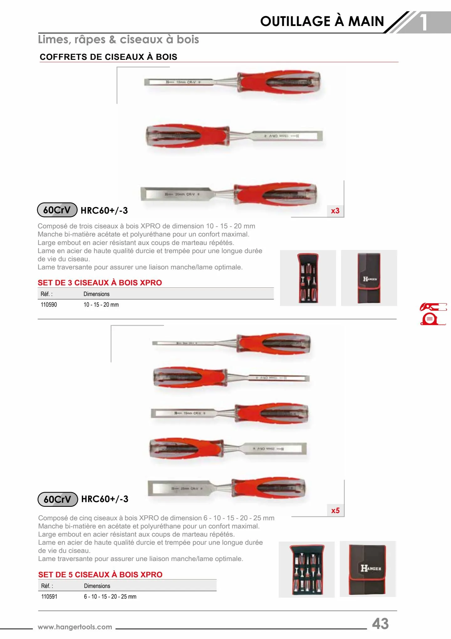 Catalogue Hanger Outillage professionnel, page 00053