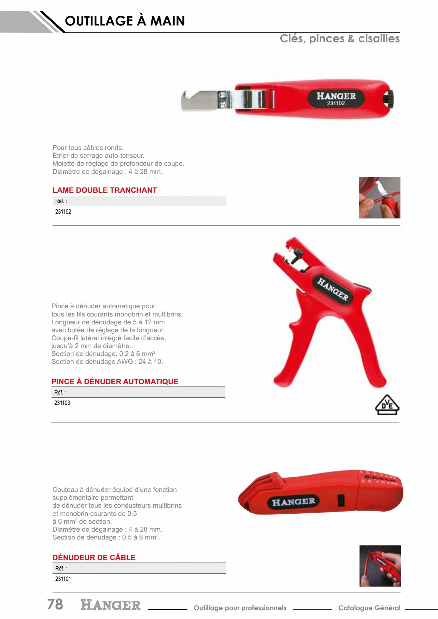 Catalogue Hanger Outillage professionnel, page 00088