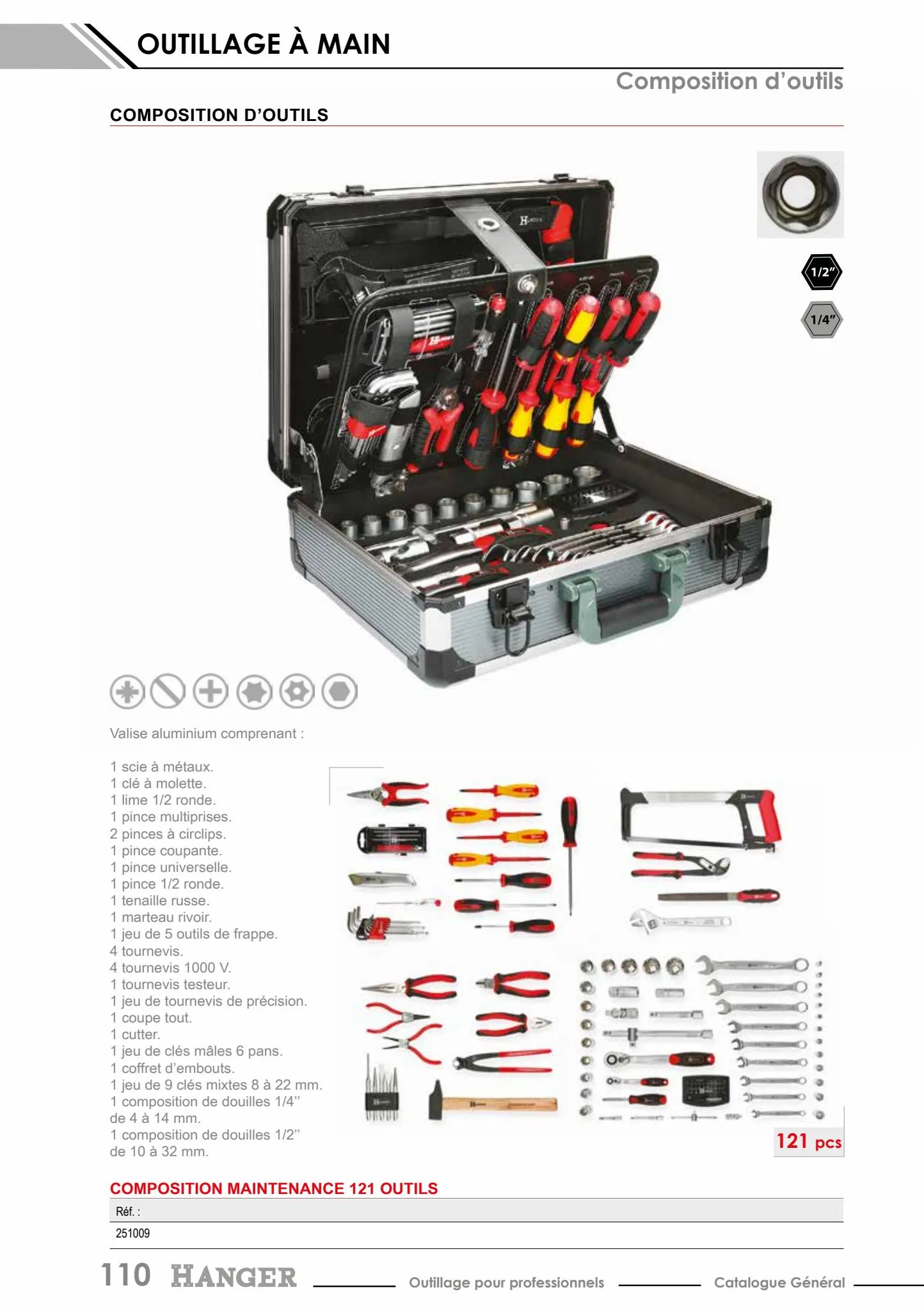 Catalogue Hanger Outillage professionnel, page 00120