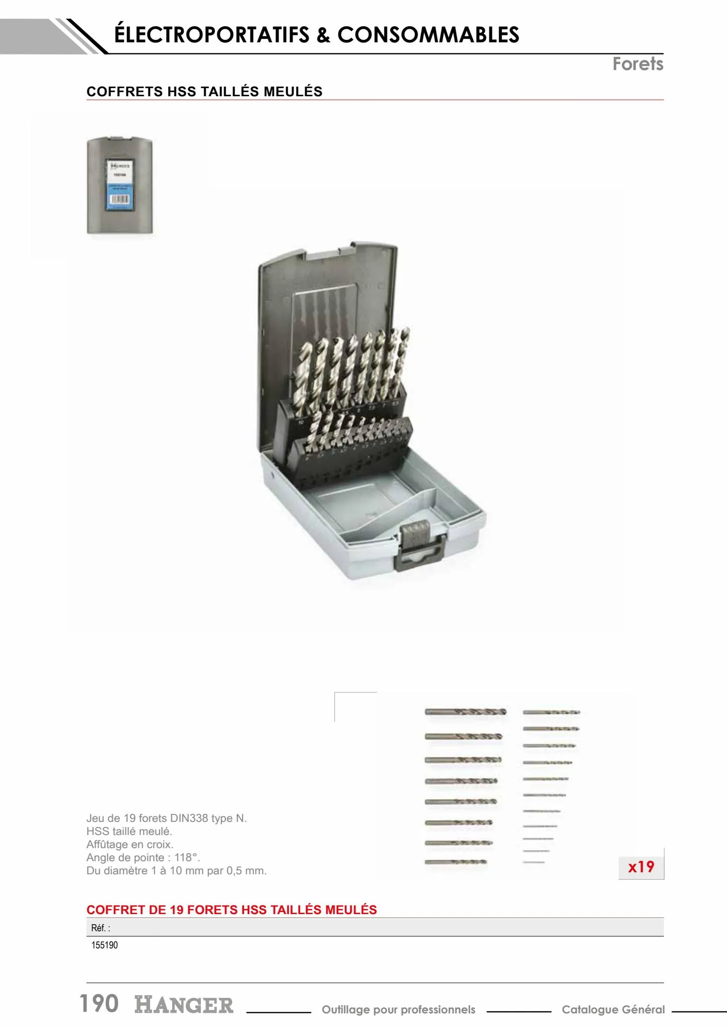 Catalogue Hanger Outillage professionnel, page 00200