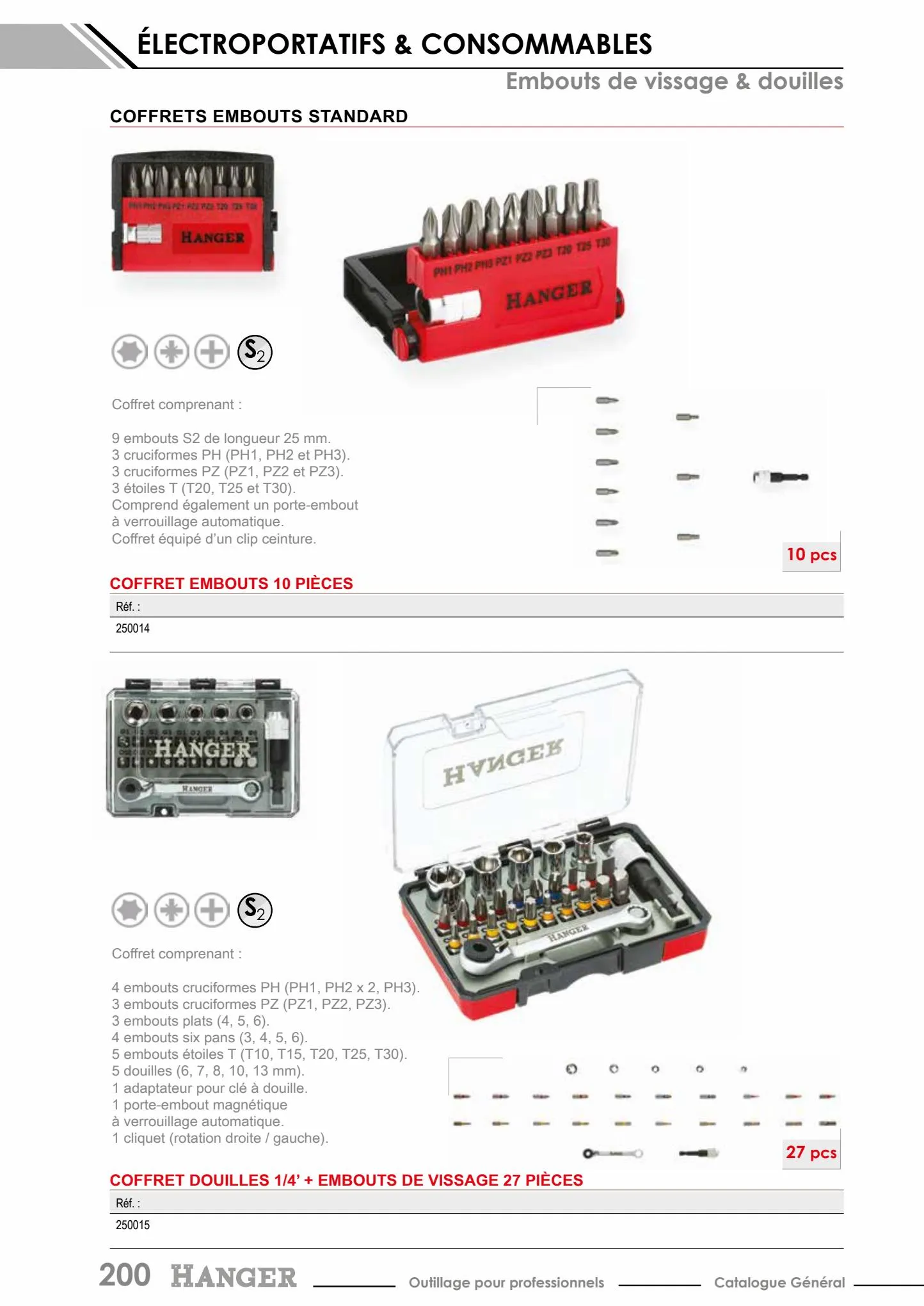 Catalogue Hanger Outillage professionnel, page 00210