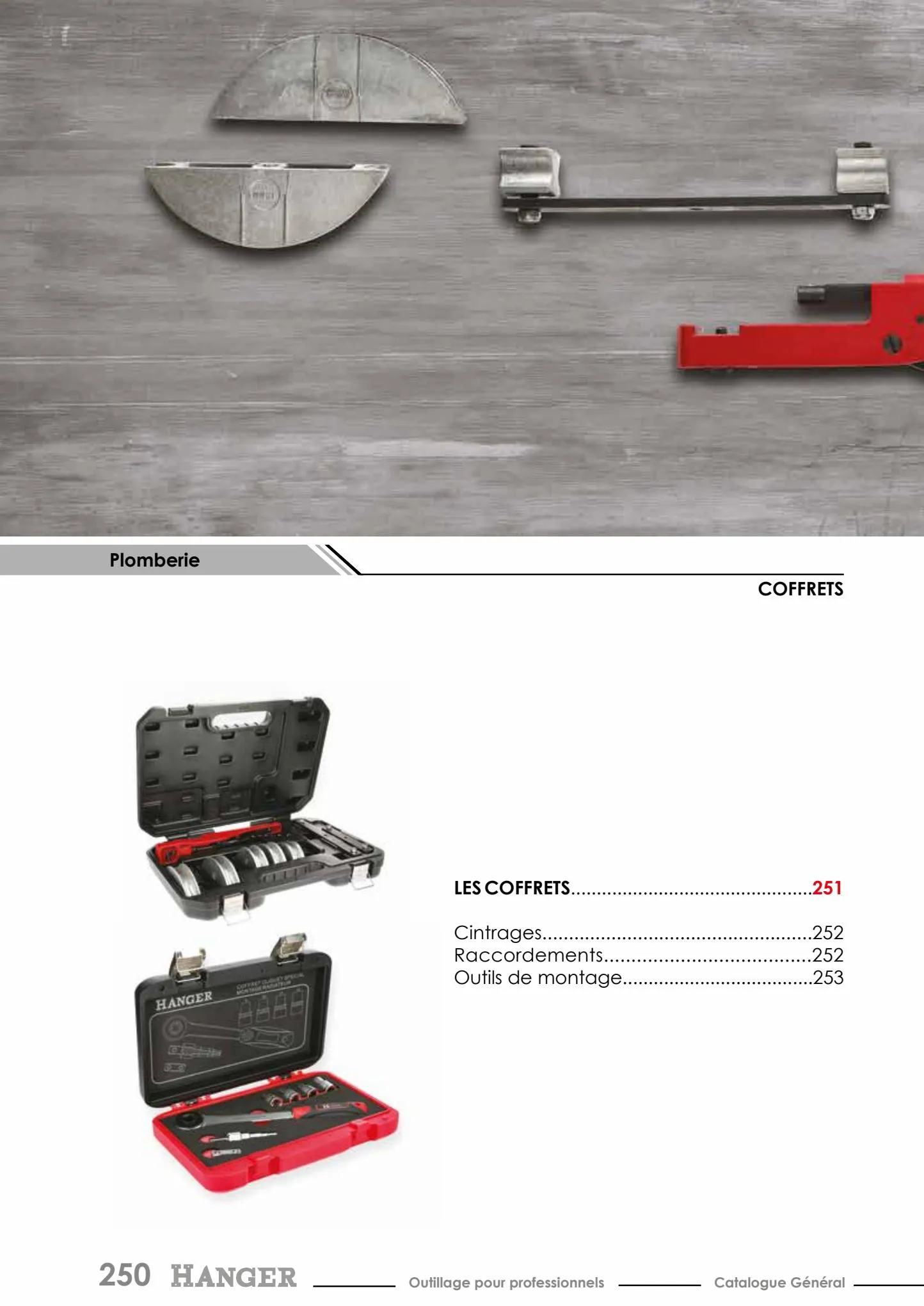 Catalogue Hanger Outillage professionnel, page 00260