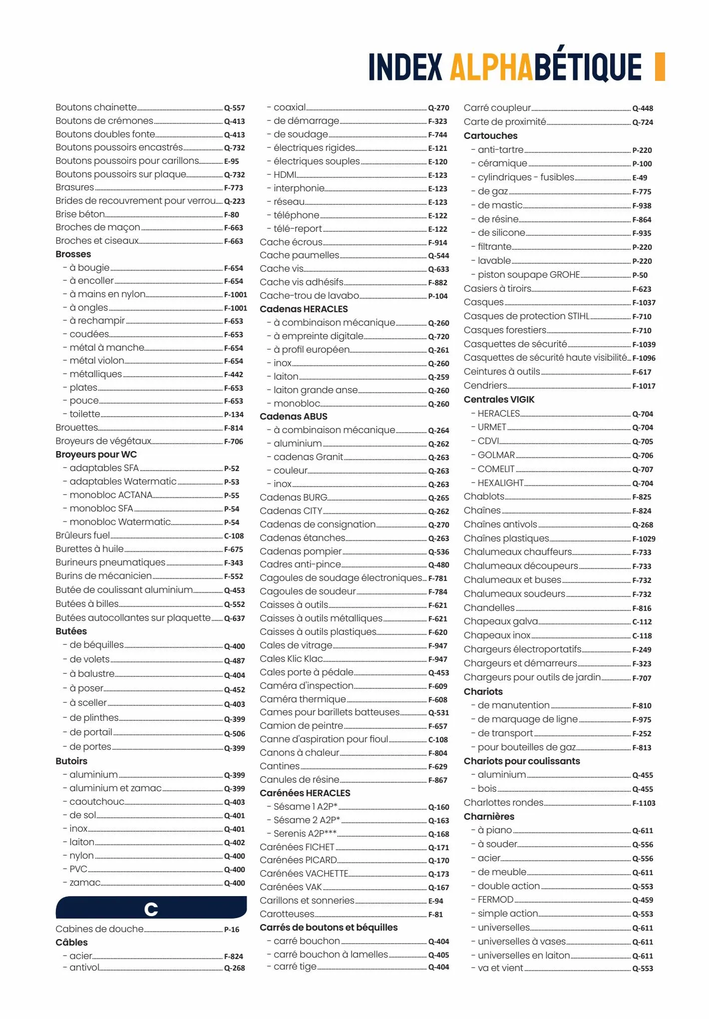 Catalogue Au Forum du Bâtiment Catalogue , page 00034