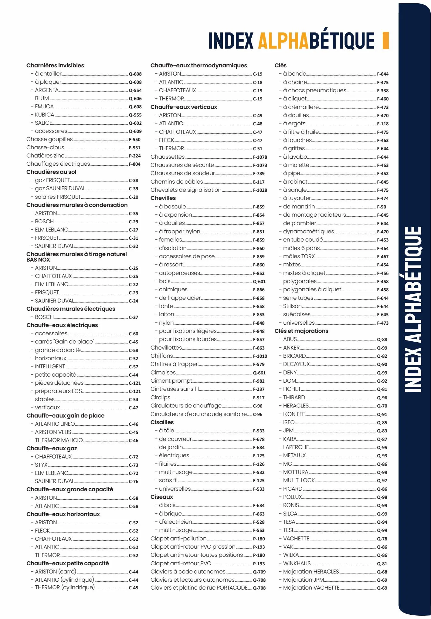 Catalogue Au Forum du Bâtiment Catalogue , page 00035