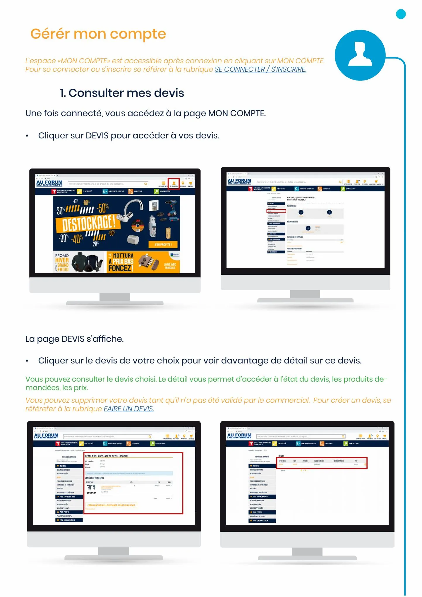 Catalogue Guide d’utilisation : plateforme B2B, page 00016